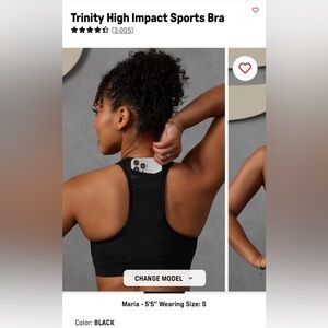 Trinity High Impact Sports Bra
